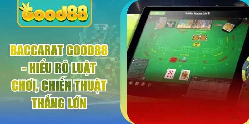 Baccarat Good88 – Hiểu Rõ Luật Chơi, Chiến Thuật Thắng Lớn