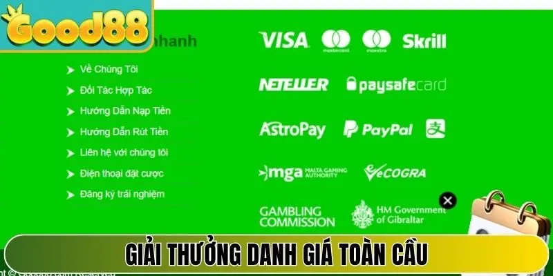 Giải thưởng danh giá toàn cầu,  khách quan từ 100 chuyên gia