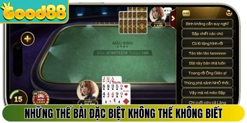 Những thế bài đặc biệt không thể không biết
